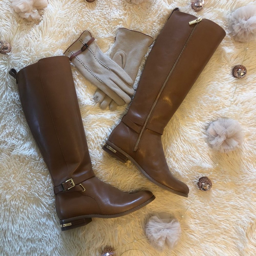 Michael Kors Camel Riding Boot sz6